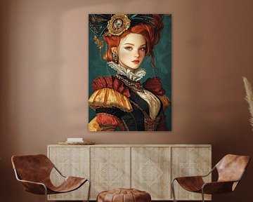 Rococo Pracht | Rococo Vrouw