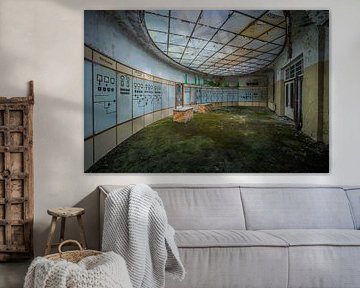 Industrial Photography - Light through Glass Roof