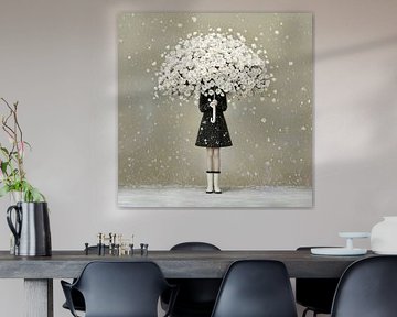 Blossom snow van Mirjam Duizendstra
