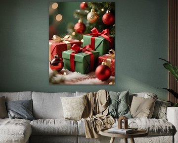 Nostalgia under the Christmas tree by Jean Pierre