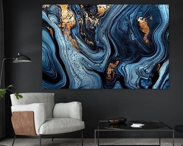 Abstract Alchemy - Organic Azure IV