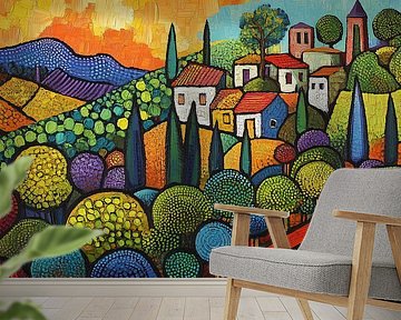 Landscape Catalonia Spain by Jan Bechtum