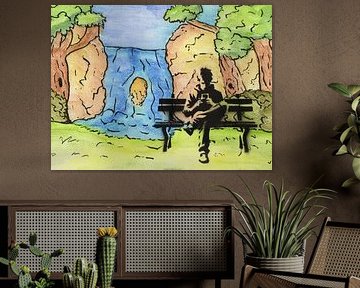 Abgeleitet vom Wasserfall
