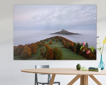 Nebelmeer an der Burg Hohenzollern – Ein Herbsttraum auf der Schwäbischen Alb von Jiri Viehmann