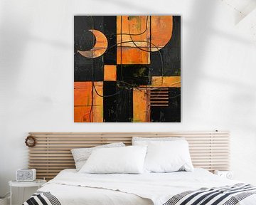 Tangerine moon by Kay Weber
