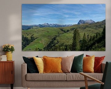 View over the Seiser Alm by Sebastian Czech