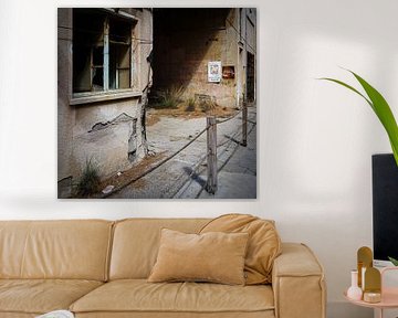 Geisterstadt, die verlassene Stadt in Varosha, Famagusta von Nicole