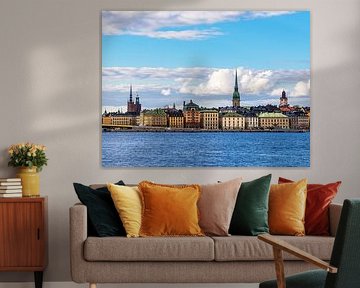 Églises et bâtiments historiques à Stockholm, Suède sur Rico Ködder