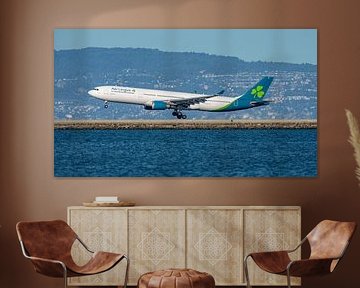 Aer Lingus Airbus A330-300 passenger jet. by Jaap van den Berg