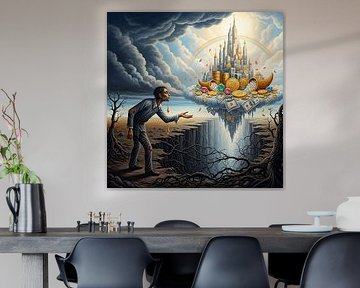 De stille dromer van gebroken straten