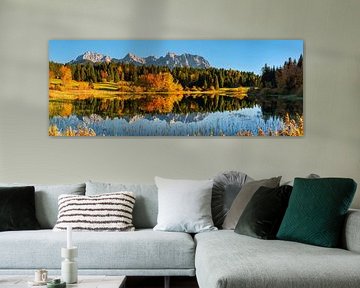 Bergsee-Panorama in Bayern von Daniela Beyer