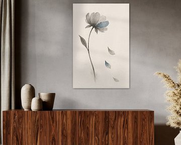 Falling Petals by Sutrisno Utomo