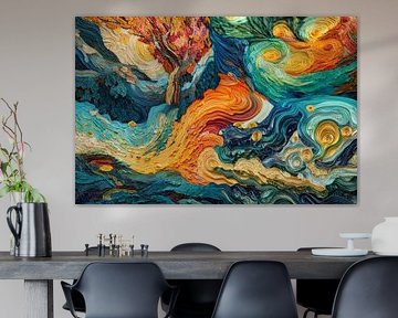 picturesque abstract autumn