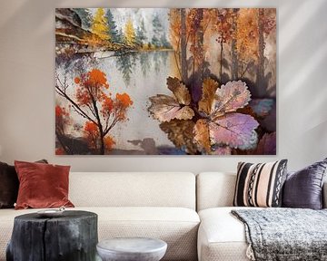 picturesque abstract autumn