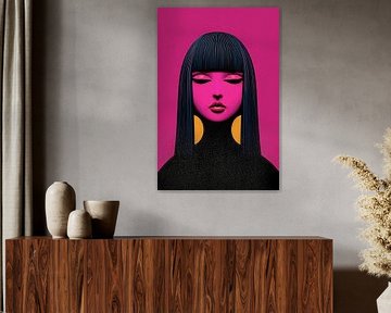 The Mystic Woman in Magenta