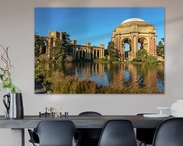 Palace of Fine Arts in San Francisco. by Jaap van den Berg