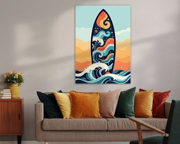 Kleuren van surfen door SHAKALAB