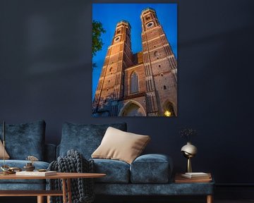 Munich - The towers of the Frauenkirche by t.ART