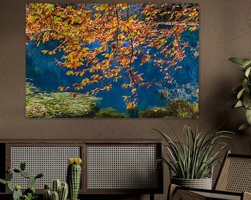 Autumnal play of colours at the legendary Blautopf