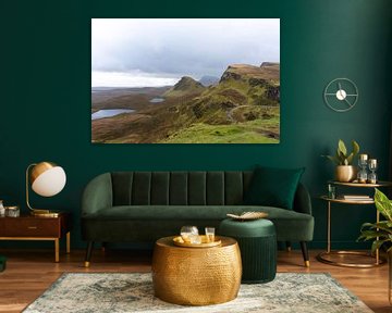 Quiraing sur l'île de Skye sur WendyVliegt
