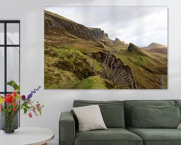 Quiraing sur l'île de Skye sur WendyVliegt