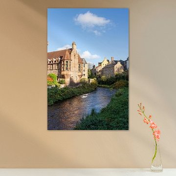 Dean Village in Edinburgh, Schotland