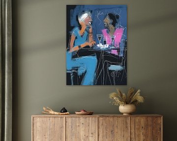 Shared Laughter by Adriana