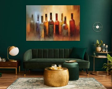 Le vin dans la brume