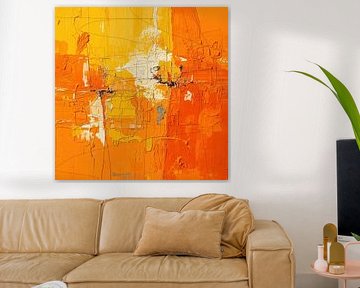 Tangerine slices by Kay Weber