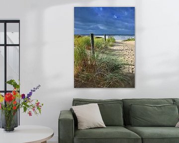 Beach Katwijk aan Zee by Peter van Rijn