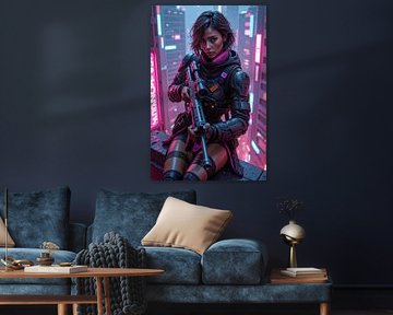 NEON SNIPER: La tireuse d’élite sur les toits de la cité cyberpunk sur INFERAURUM