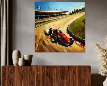 Ferrari Sharknose à Monza, 1961 sur Jan Keteleer