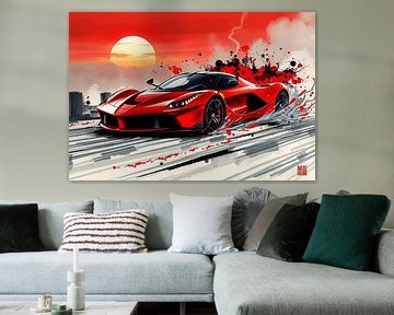 errari LaFerrari - Splatter of Perfection Japanische Kunst