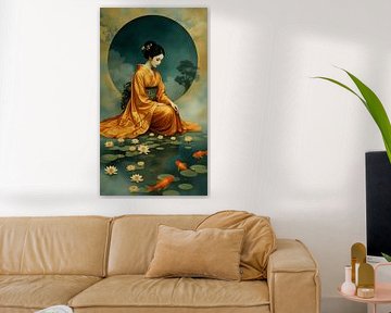 Rêve d'une geisha sur Jolique Arte