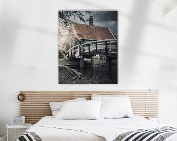 House in Holland Zaanse Schans by Fabian Krebs