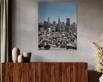 Skyline of San Francisco by Fabian Krebs