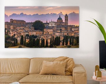 Sunset in Urbino, Italy by Henk Meijer Photography