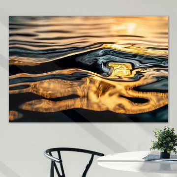 Abstract Alchemy - Sunset Flow V