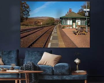 Rannoch Rail Station, Kinloch Rannoch, Perth und Kinross, Schottland von Arch White