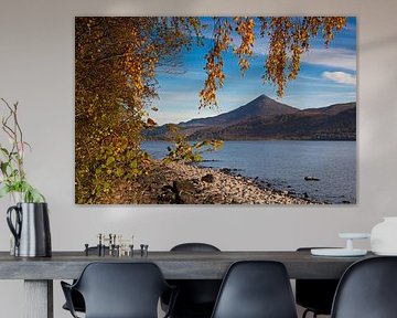 Der Berg Schiehallion über Loch Rannoch; Perth und Kinross; Sc von Arch White