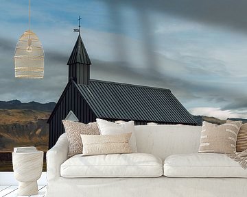 Die Schwarze Kirche von Búðir, Island