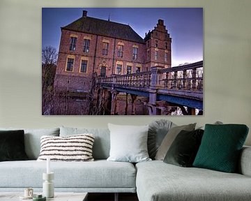 Vorden castle with entrance bridge by Patrick