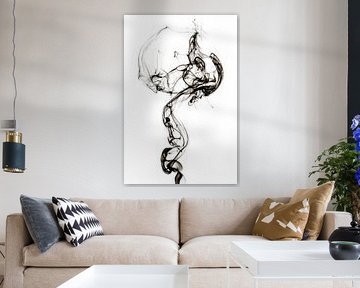 Abstract Black Smoke - Medusa