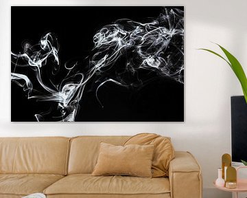 Abstract White Smoke - Spirit Mood