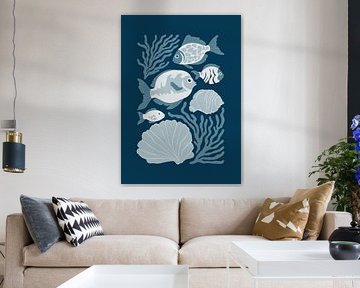 Tropische vissen - Donker van Gal Design