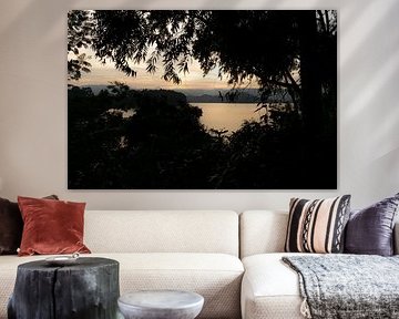 Dawn over the lake - Dew, mist and silence by Rick Massar