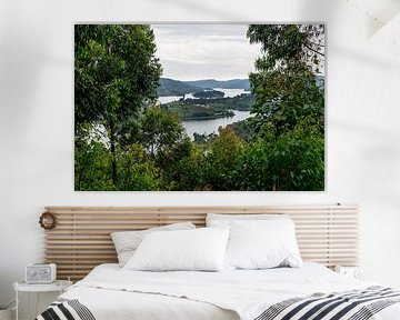 Lake Bunyonyi - Silence between the hills by Rick Massar