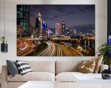 Hongkong Blick Causaway Bay von Bart Hendrix