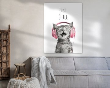 Cool Cat – Just Chill - pink