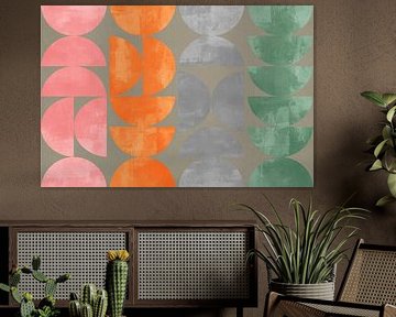 Mid Century Color Blocks by Georgia Chagas